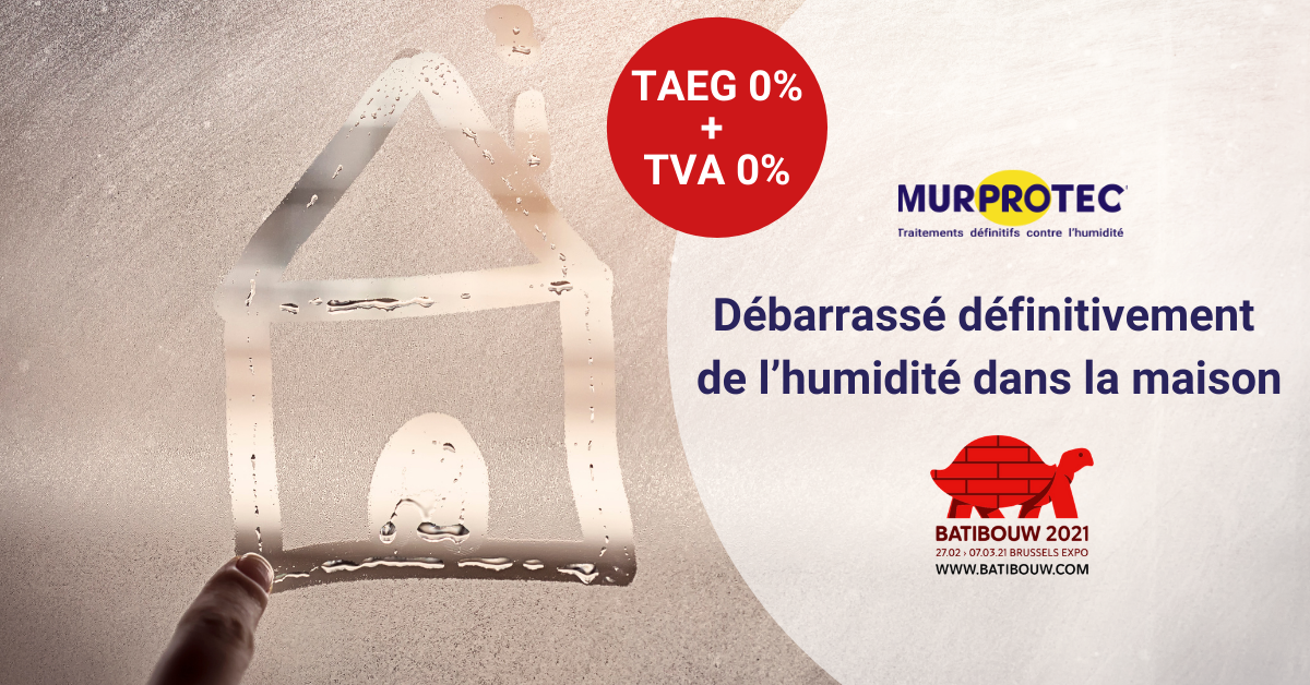 Réduction Batibouw traitement de lhumidité chez Murprotec