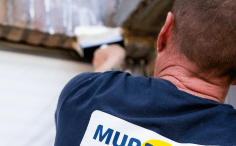 Murprotec Pro impregneert de buitenmuur 